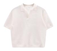 Jeanne Baret Damen Saffron Polo T-Shirt (Größe S, weiss)