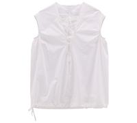 Jeanne Baret Sumatra Over T-shirt bianco (A001) 34
