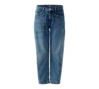Oui Jeans Barrel Damen blau, 42