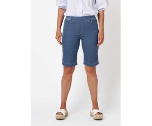 Jeans-Bermuda aus leichtem Denim blau 44 Bermuda