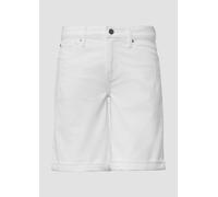 s.Oliver Jeans-Bermuda Karolin/Straight Fit/Mid Rise/Straight Leg weiß 38