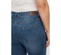 Stretch-Jeans SHEEGO, Damen, Gr. 96, Langgrößen, blau (blau denim), 99% Baumwolle, 1% Elasthan, unifarben, lang, Jeans (52061601-96) blau denim