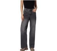 Bequeme Jeans HEINE, Damen, Gr. 44, Normalgrößen, blau (graphit denim), 95% Baumwolle, 3% Polyester, 2% Elasthan, unifarben, lang, Jeans (78435160-44) graphit denim