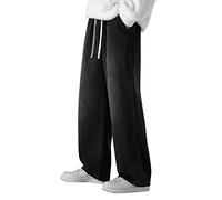 Jeans Herren Baggy - Outdoor Hosen Für Herren Jeanshosen Straight Y2k Vintage Freizeit Männer Jeans Loose Fit Denim Pants Hip Hop Lange Hose Comfort Cargo Freizeithose Streetwear Herrenjeans