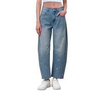 Jeans High Waist,Barrel Damen,Baggy Jean Waist,Stoffhose Wide Leg,Große Größe MomJeans,Culotte Elegant,Damenjeans,Y2K Boyfriend Hose,Karotten,BalloonJeans Lockere,Jogginghose Bequeme,Lichtblau