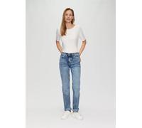 Straight-Jeans S.OLIVER Gr. 34, Länge 32, blau (blue) Damen Jeans (10717554-34) blue