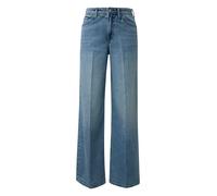 Schlagjeans S.OLIVER "SURI", Damen, Gr. 40, Länge 32, light blau, Denim/Jeans, Obermaterial: 76% Baumwolle, 23% Polyester, 1% Elasthan, normal lang, Jeans (72975556-40) light blau