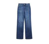 5-Pocket-Jeans S.OLIVER "Style Suri", Damen, Gr. 46, Länge 30, dunkelblau, Materialmix, Obermaterial: 76% Baumwolle, 23% Polyester, 1% Elasthan, unifarben, normal lang, Jeans 5-Pocket-Jeans, mit Stret