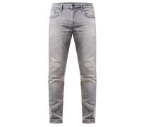 Straight-Jeans RUSTY NEAL "MELVIN", Herren, Gr. 31, Länge 34, grau, 98% Baumwolle, 2% Elasthan, unifarben, casual, Jeans, im klassischen 5-Pocket-Stil (35759931-31) grau