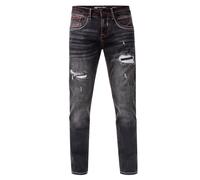 Jeans Hose "ODAR" Destroyed Regular Fit Stretch 34W/32L
