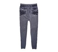 Jeans Hosen Plus Größe Länge Frauen Fitness Leggings Denim Slim Leggins Damen Jeans Jegging Damen High Waist Weiß Flared Jeans Für (Grey, XXXXXL)