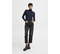 5-Pocket-Jeans ICHI "5-Pocket-Jeans IHTwiggy" Gr. 26, N-Gr, schwarz (washed black) Damen Jeans (71855158-26) washed black