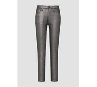 Jeans Izabell / Skinny Fit / Mid Rise / Skinny Leg / mit Metallic-Effekt 46/32 grau 2157350.98Z8.46_32