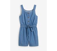 Jeans-Jumpsuit aus fließender Baumwolle 134