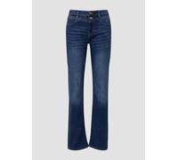 Jeans Karolin / Regular Fit / Mid Rise / Straight Leg / Doppelbund-Optik 42/30 blau 2169990.57Z2.42_30