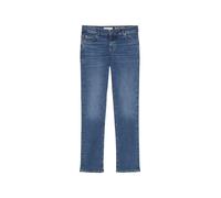 Marc O'Polo Damen Jeanshose mit Stretch-Anteil Straight Fit, Blau (Authentic Mid Blue Wash), W28/L34