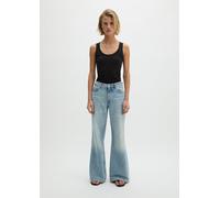 Jeans Model Caya flared blau 28/34