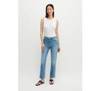 Jeans Model Linde straight cropped blau 25/34