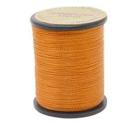 Jeans-Nähgarn | 100 Meter Spule | Garnstärke: 210 D/2 | aus 100% Nylon | Farbe: Schwarz, Weiß, Hellorange, Goldkupfer oder Dunkelblau | einzeln oder im Set erhältlich (GOLDKUPFER)