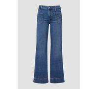 Jeans / Regular Fit / Mid Rise / Flared Leg / aufgesetzte Taschen 48/32 blau 2168754.54Z2.48_32