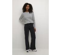 Jeans Regular Fit Schwarz Gewaschenes Denim black 32 (Größe)