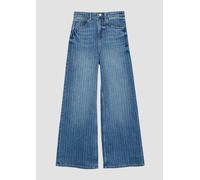 Jeans / Regular Fit / Super High Rise / Wide Leg / Glitzer-Nadelstreifen 176/REG blau 2156262.55Z7.176_REG