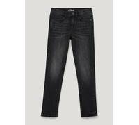 Regular-fit-Jeans S.OLIVER JUNIOR Gr. 146, N-Gr, grau (grey, black) Jungen Jeans (19029219-146) grey, black