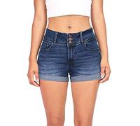 Jeans Shorts Damen Sommer - Kurze Jeanshose Damen Low Waist Kurze Hose Jeans Sexy Skinny Stretch Hotpants Mini Sommerjeans Jeans Jeansshorts Shorts Jeans-Shorts für Damen