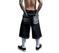 Jeans Shorts Herren Sommer Casual Denim Kurze Hosen Bermuda Herren-Shorts Stretch Denim Kurz Hose Baggy Jeans Freizeithose Kurze Jeanshose Jeans-Shorts Jeansshorts Sommerhose
