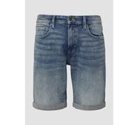 Jeans-Shorts John / Mid Rise / Stretch-Denim mit fixiertem Turn-up 34 blau 2169439.55Z9.34