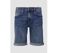 QS Herren 2165154 Jeans Bermuda, dunkelblau, 29W