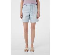Jeans-Shorts mit Bindegürtel blau 44