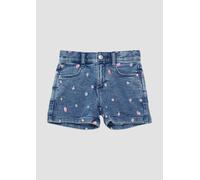 Jeans-Shorts / Super High Rise / Wide Leg / All-over-Stickerei 104/SLIM blau 2163867.53Z7.104_SLIM
