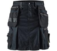 Jeans Stretch Handwerkerrock "7180" marine/schwarz