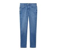 Skinny-fit-Jeans S.OLIVER JUNIOR, Mädchen, Gr. 152, N-Gr, blau, Denim/Jeans, Obermaterial: 80% Baumwolle, 18% Polyester, 2% Elasthan, skinny fit knöchellang, Jeans, im Five-Pocket Style (14262058-152)