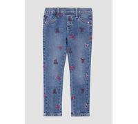 Jeans Treggings / Skinny Fit / Mid Rise / Skinny Leg / mit Stickerei 110/REG blau 2150031.55Z3.110_REG