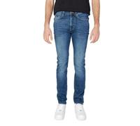 GAS Albert Simple Rev Herren Jeans Slim Fit a7273-33du, Denim Blau, 27