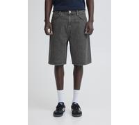 Jeansbermudas BLEND "BHBREEZE LOOSE DENIMSHORTS", Herren, Gr. XXL, N-Gr, denim grau, Denim/Jeans, Obermaterial: 100% Baumwolle, unifarben, loose fit knielang, Jeans (19457756-XXL) denim grau