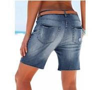 Jeansbermudas blue washed 38