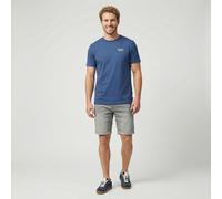 Jeansbermudas CARS JEANS "TARGET Denim Short", Herren, Gr. L, N-Gr, grau used, Denim/Jeans, Obermaterial: 99% Baumwolle, 1% Elasthan, Abriebeffekte, Basic kniefrei, Jeans (43597416-L) grau used