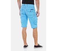 Jeansbermudas CIPO & BAXX "Bermuda & Short", Herren, Gr. 29, Normalgrößen, blau (babyblau), 100% Baumwolle, unifarben, Basic, regular fit kurz, Jeans, aus reiner Baumwolle (53725905-29) babyblau