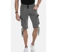 Jeansbermudas CIPO & BAXX "Bermuda & Short", Herren, Gr. S, US-Größen, grau (anthrazit), 70% Baumwolle, 30% Polyester, unifarben, Basic, regular fit kniebedeckend, Jeans, aus Baumwollmix (64400423-S)