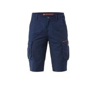 Jeansbermudas CIPO & BAXX "Bermuda & Short", Herren, Gr. 30, Normalgrößen, blau (navyblau), 97% Baumwolle;3% Elasthan, unifarben, regular fit kurz, Jeans, mit praktischen Beintaschen, CK265 (73140467-