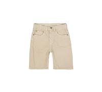 Jeansbermudas GARCIA "Ilyano Short", Mädchen, Gr. 170, N-Gr, beige (tree braun), Denim/Jeans, Obermaterial: 100% Baumwolle, unifarben, normal knielang, Jeans, im 5-Pocket-Stil, for Boys (86679323-170)
