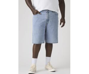 Jeansbermudas LEVI'S PLUS "LV Shorts 469 LOOSE S", Herren, Gr. 46, N-Gr, blau (light run short), Denim/Jeans, Obermaterial: 100% Baumwolle, loose fit kniebedeckend, Jeans, Loose Fit (88335117-46) ligh