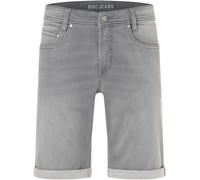 MAC Jeansbermudas Jogn Bermuda Herren hellgrau Denim knielang Gr. 38