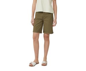 Jeansbermudas S.OLIVER, Damen, Gr. 36, N-Gr, beige (light beige), Denim/Jeans, Obermaterial: 98% Baumwolle, 2% Elasthan, unifarben, regular fit knielang, Jeans, Sommerhose im 5-Pocket-Style (64048031-