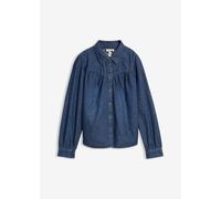 Jeansbluse aus reiner Baumwolle 48