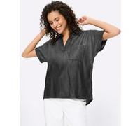 Jeansbluse black denim 46