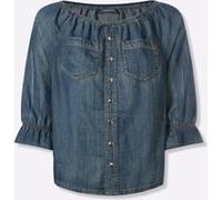 Jeansbluse blue-bleached 40
